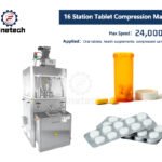 Máquina de compresión de tabletas de 16 estaciones