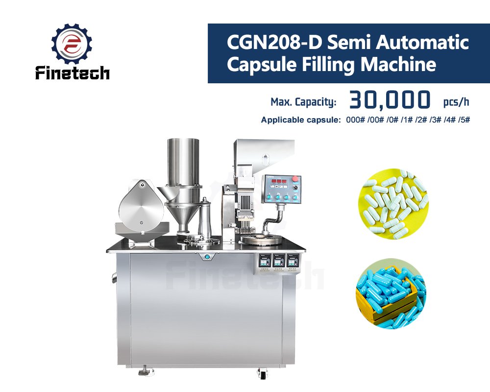 CGN208-D Halbautomatische Kapselabfüllmaschine