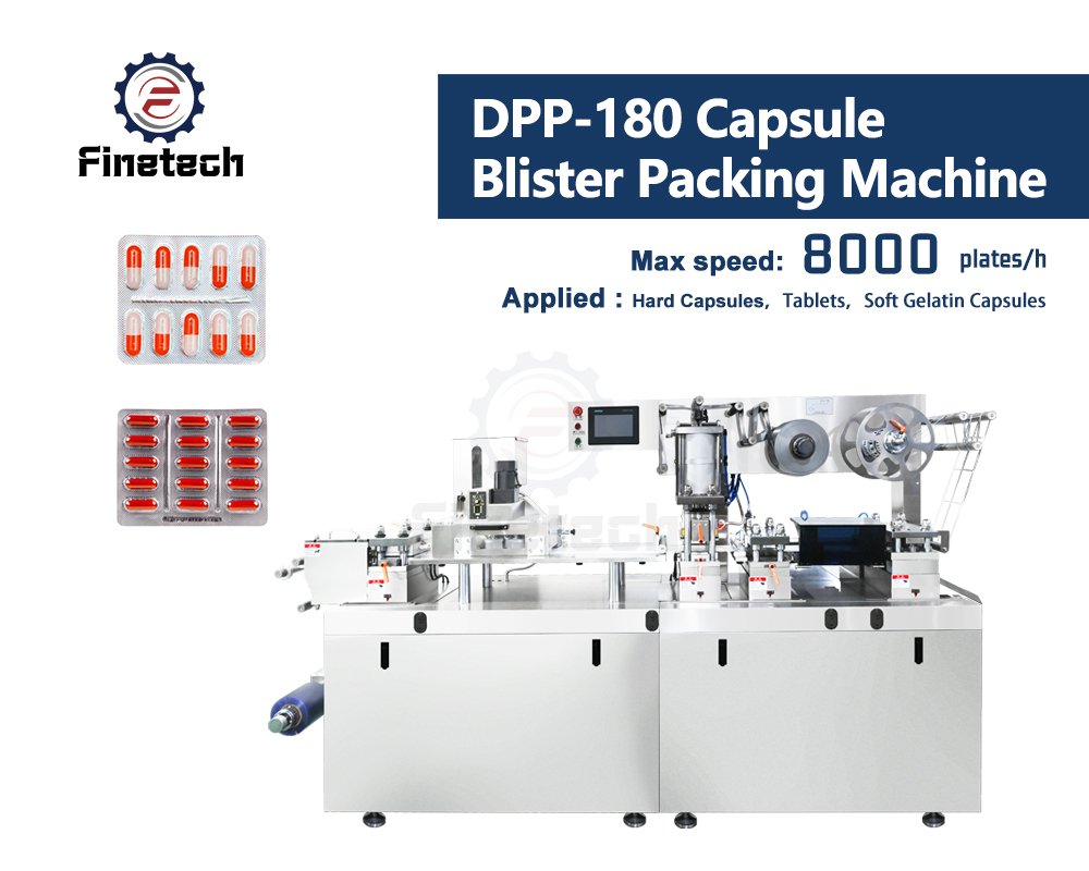 DPP-180 Kapsül Blister Paketleme Makinesi