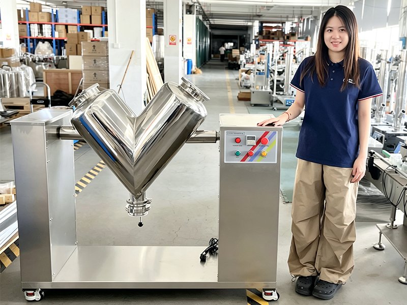 Mélangeuse de poudres sèches Finetech
