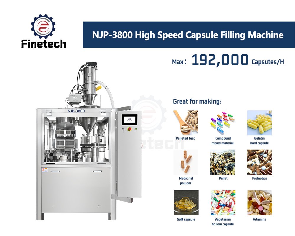 Yüksek Hızlı Kapsül Dolum Makinesi