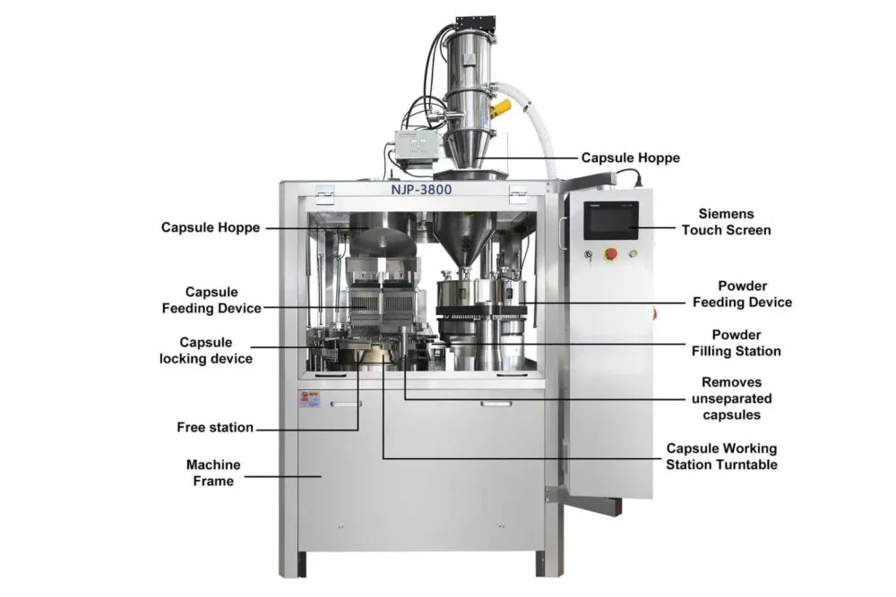 High Speed Capsule Filling Machine