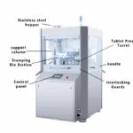 High Speed Rotary Tablet Press Machine Diagram