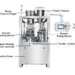 Piezas principales de la máquina llenadora automática de cápsulas NJP-2500
