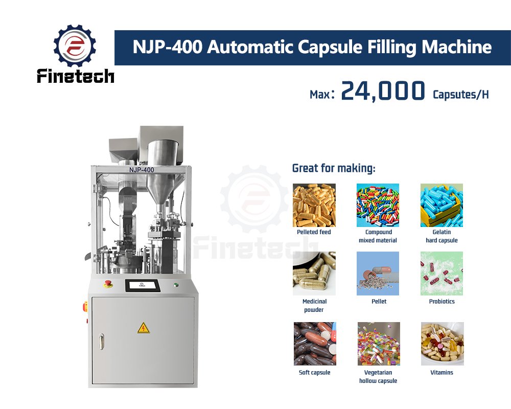 NJP 400 Kapsül Dolum Makinesi
