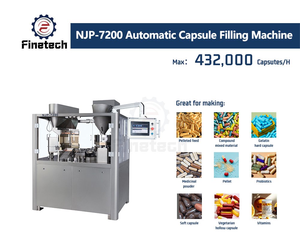 NJP 7200 Kapsül Dolum Makinesi