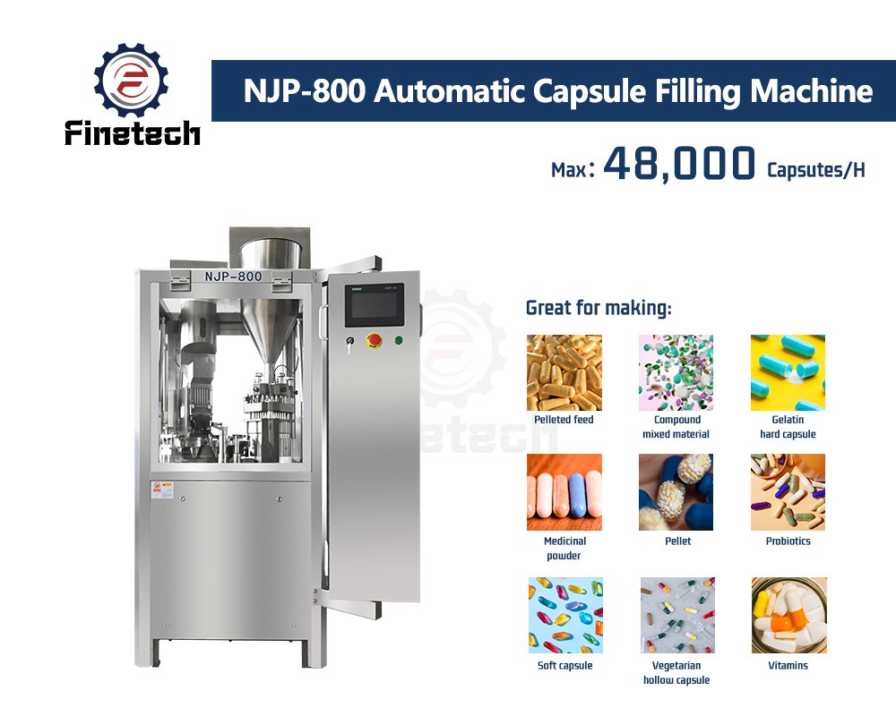 NJP 800 Kapsül Dolum Makinesi