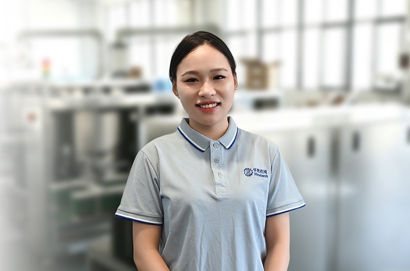 Sales Manager Amy provides you with cartoning machine solutions