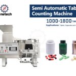 Machine à compter les comprimés semi-automatique
