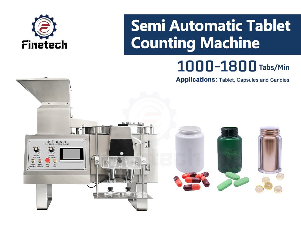 Halbautomatische Tablettenzählmaschine
