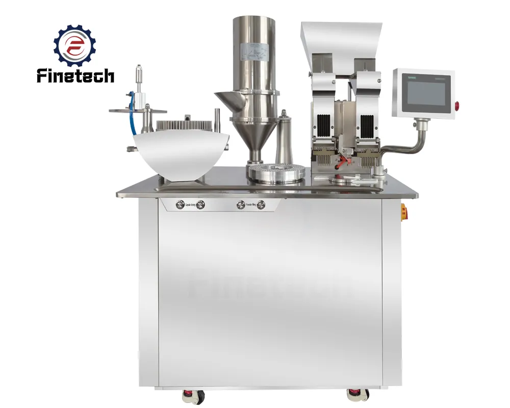 Semi-auto Capsule Filling Machine With Double Head