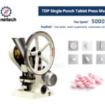 TDP Tek Zımbalı Tablet Pres Makinesi