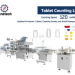 Línea de conteo de tabletas
