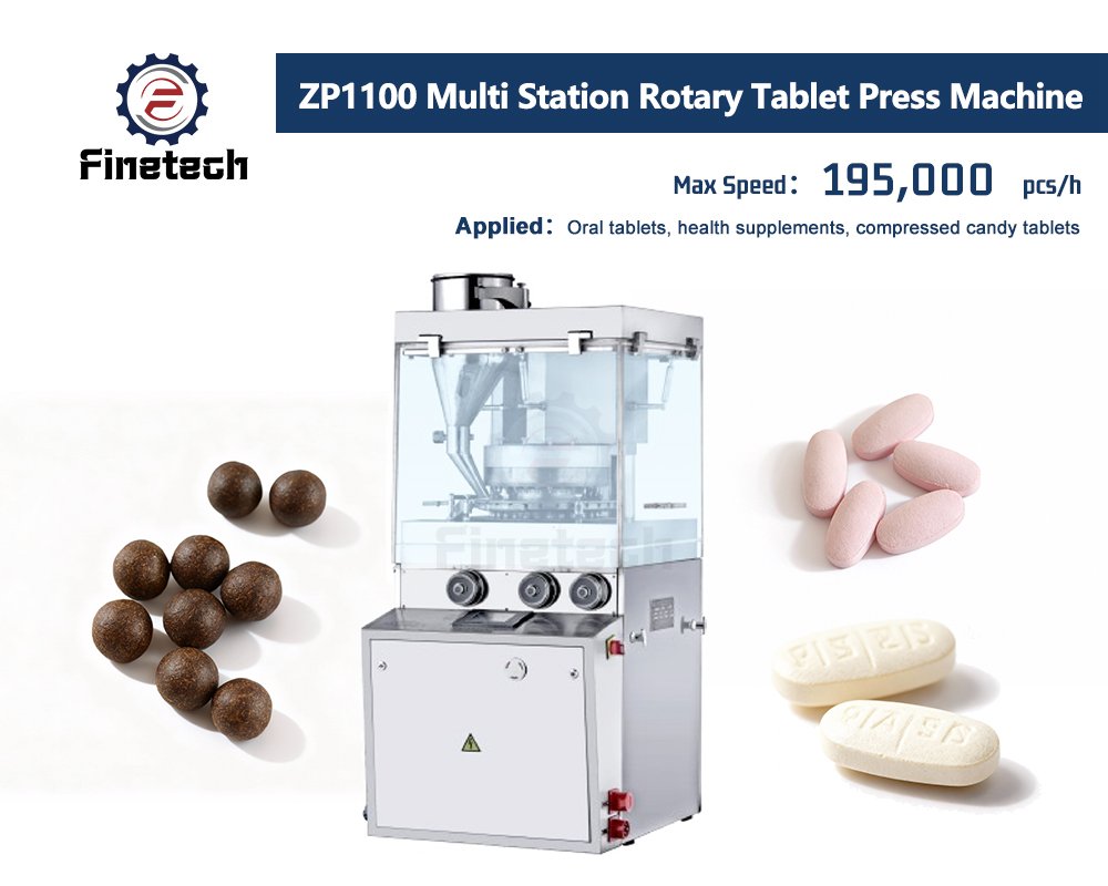 ZP1100 Multi Station Rotary Tablet Press Machine