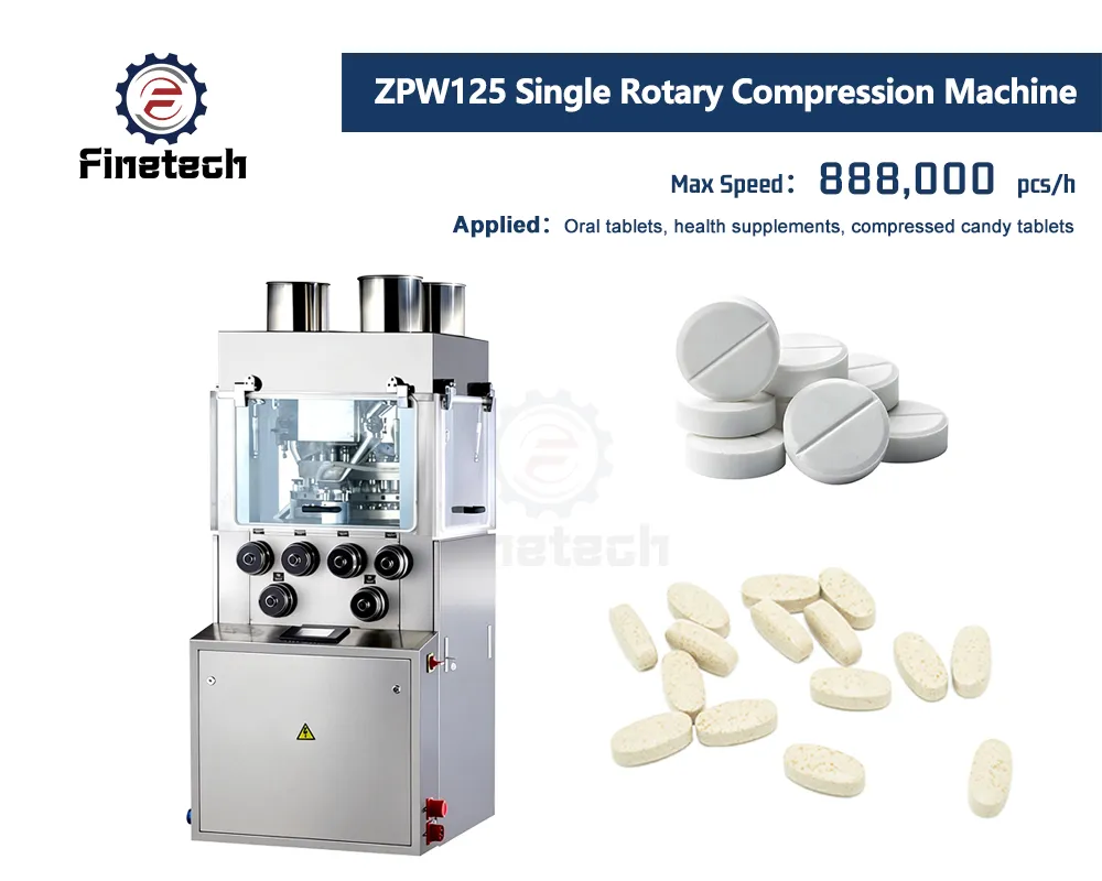 ZPW125 Einzelrotations-Kompressionsmaschine