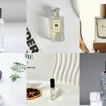 muestra de frasco de perfume