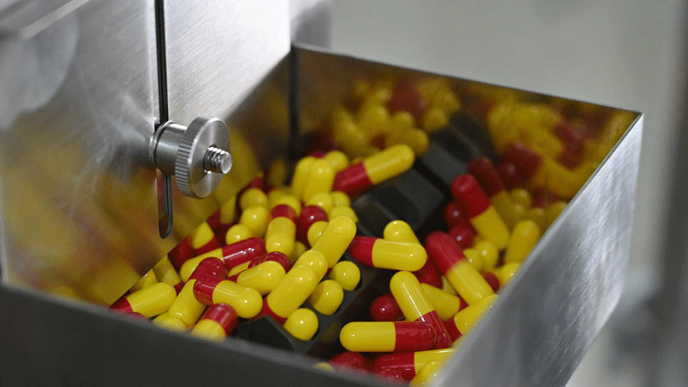 Étape 1 : Alimentation et orientation des capsules