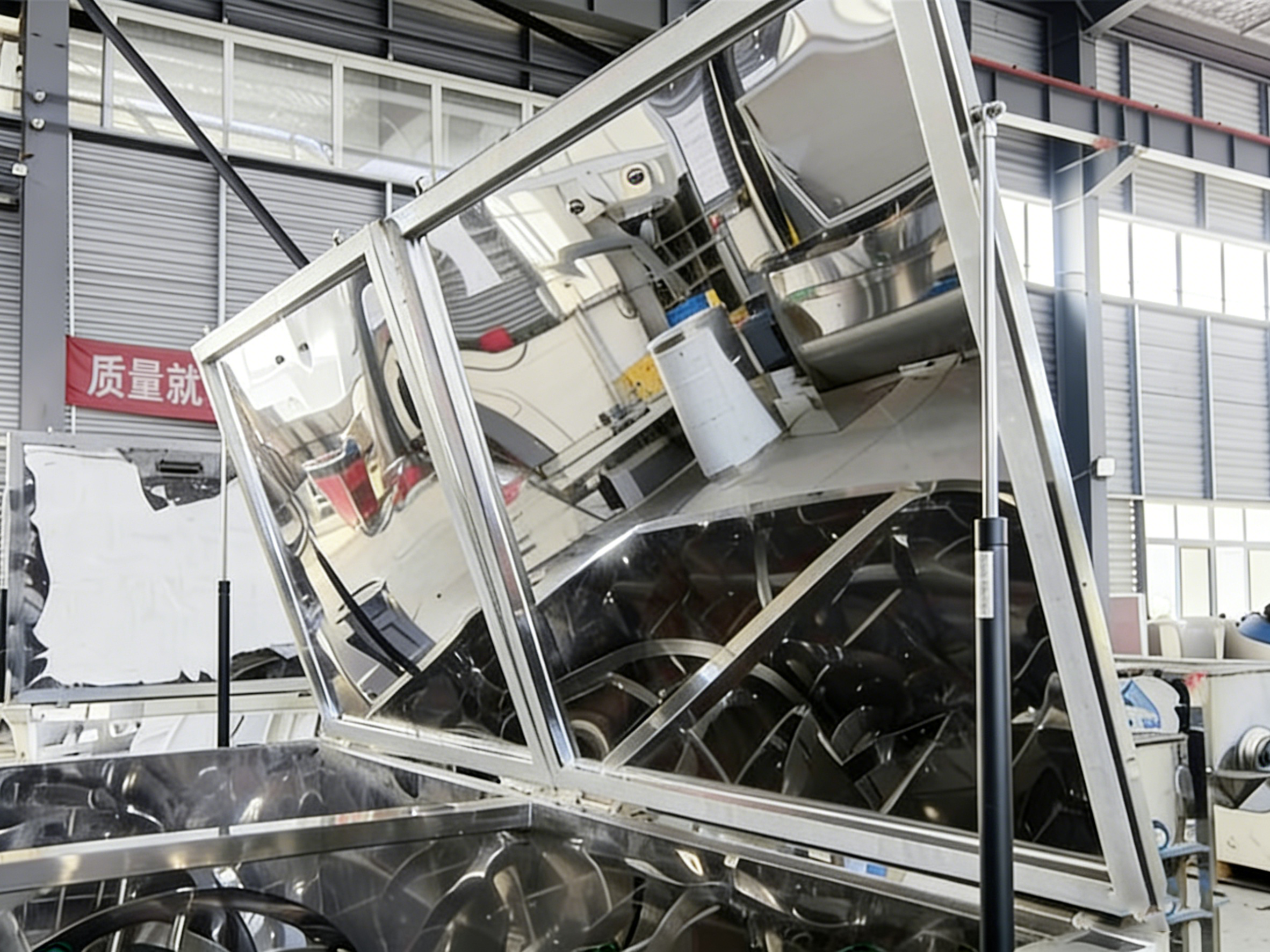 Karıştırma Haznesi (Çift Sarmal Karıştırma Paleti ile)