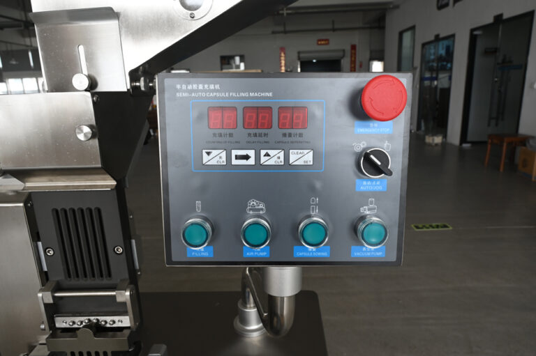 Filling Machine Control Panel Capsule Filling Machine Parts and Its Name