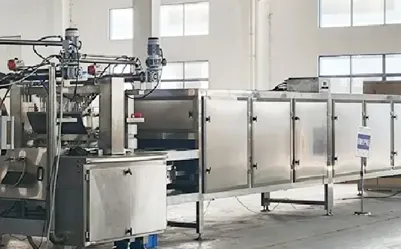 Depositing And Cooling Section
