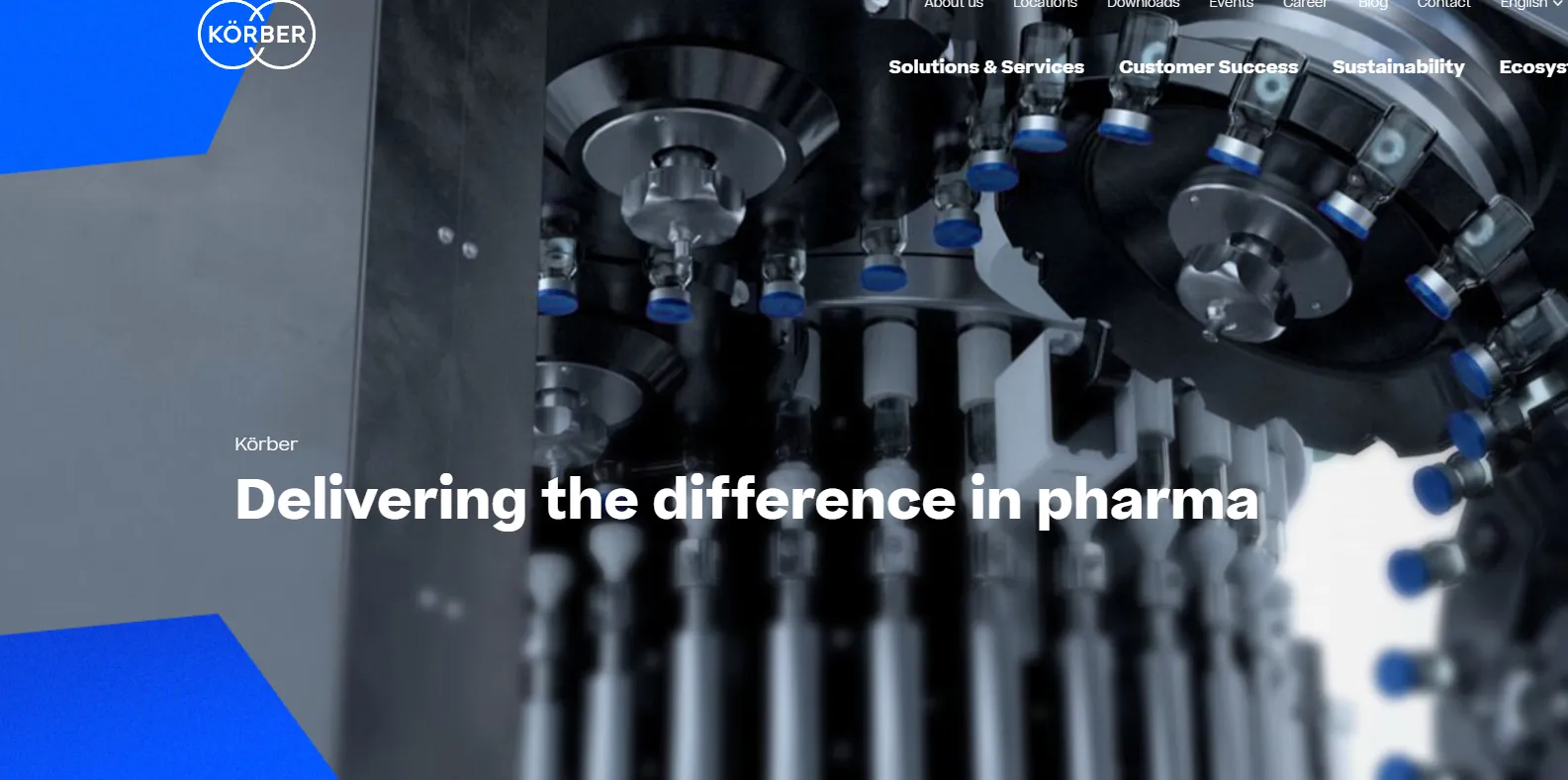 TOP 10 Pharmaceutical Manufacturing Equipment Suppliers In 2026 8 Korber Pharma