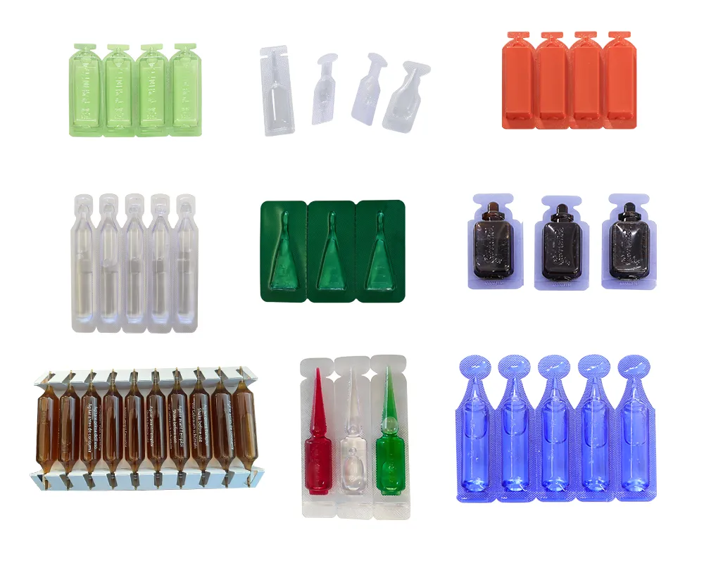 Types d'ampoules en plastique