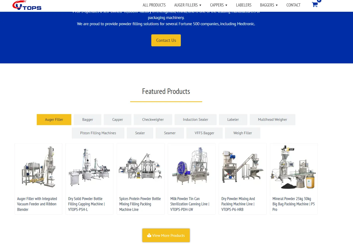 Top 10 Food Packaging Machines Supplier In China 9 VTOPS