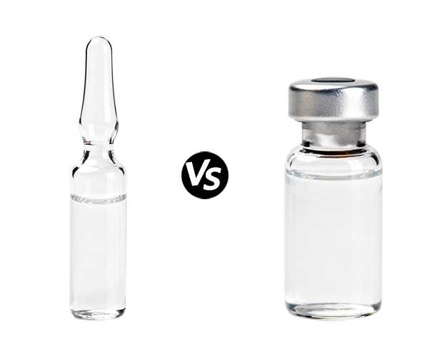 Ampoules vs Vials
