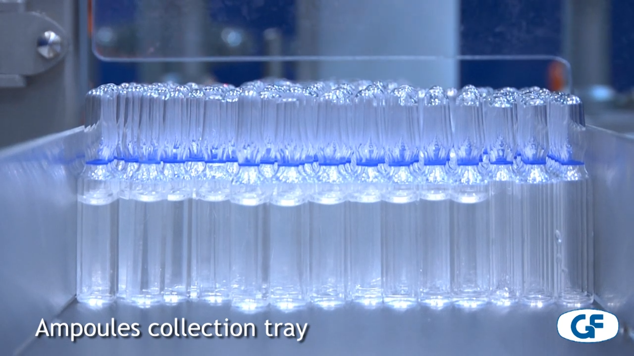 Collection tray and quality check