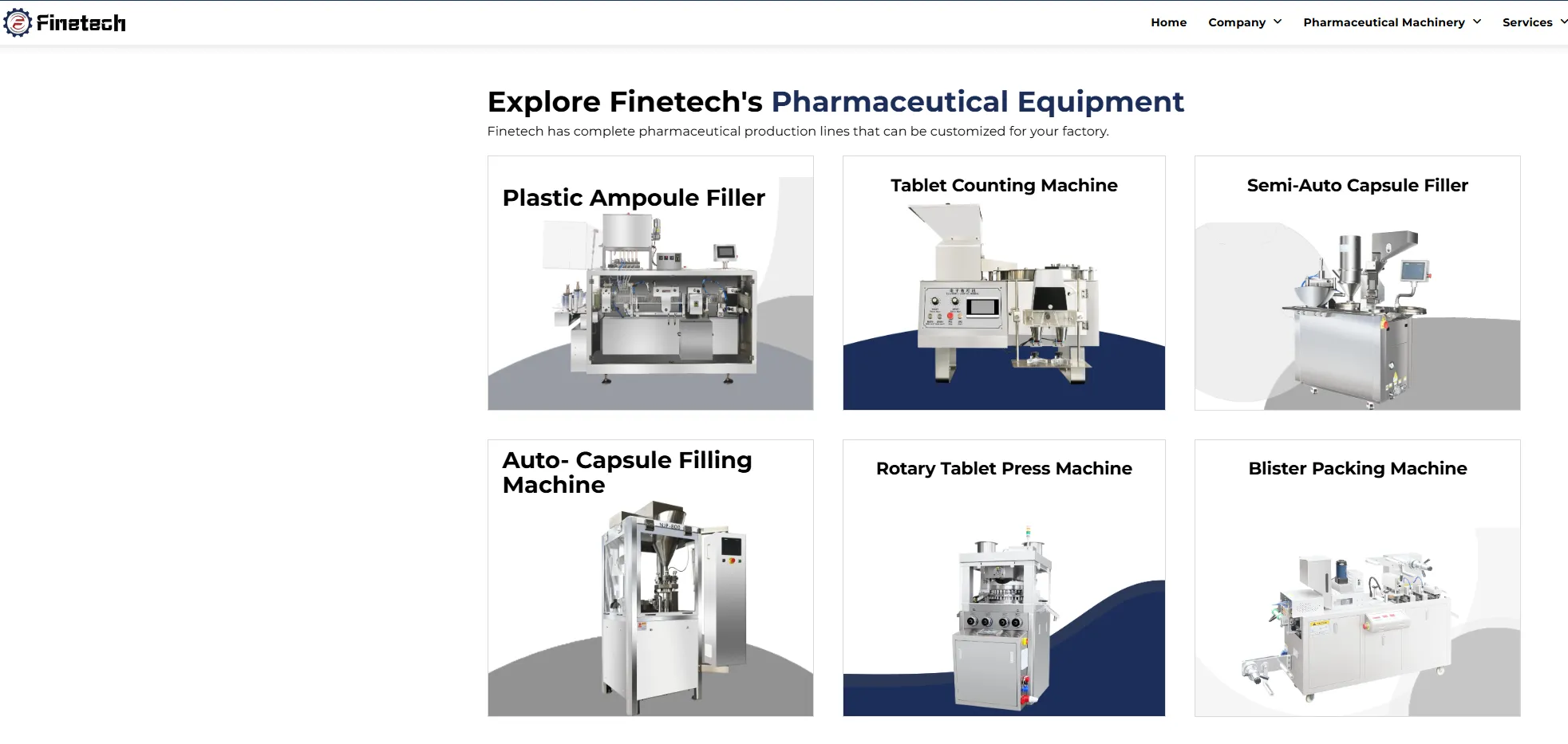 Top 10 Pharmaceutical Machinery Manufacturers in China 5 Finetech