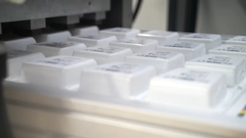 Forming the blister cavities
