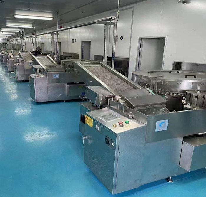Semi-automatic ampoule filling machine