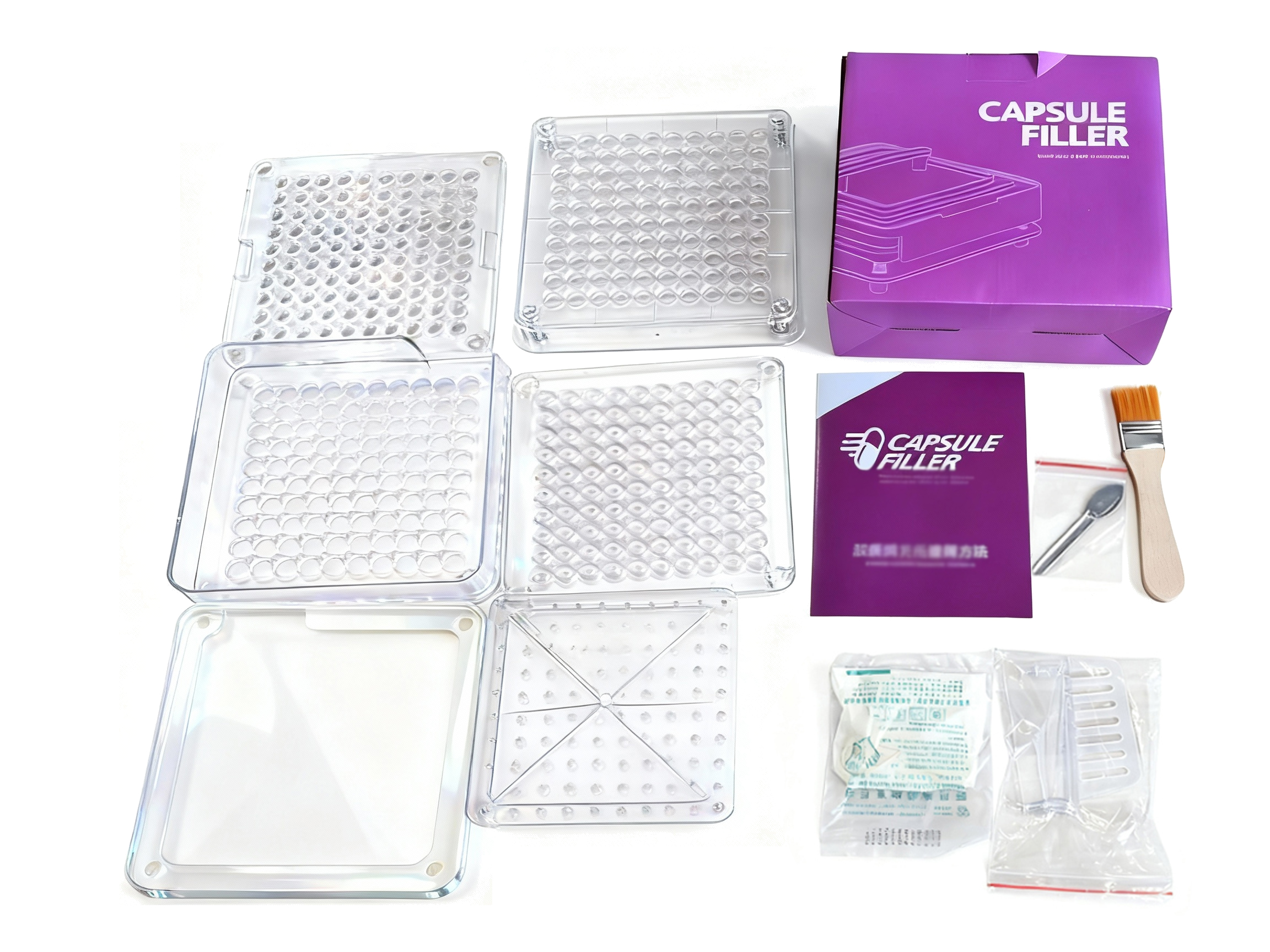 remplisseuse de capsules manuelle toutes pièces