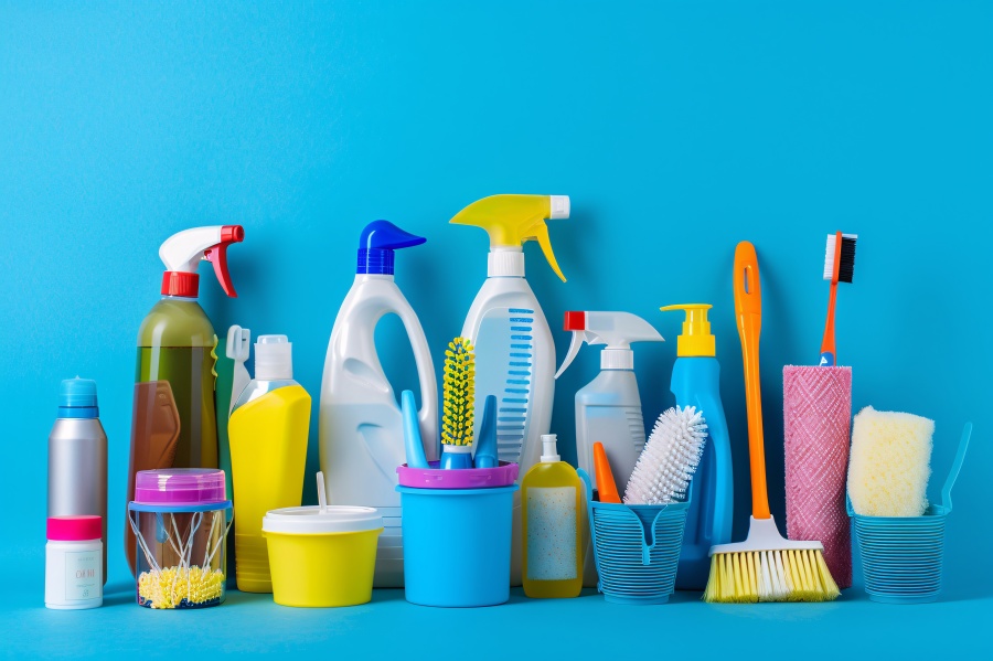 Produits de nettoyage et d'entretien ménager