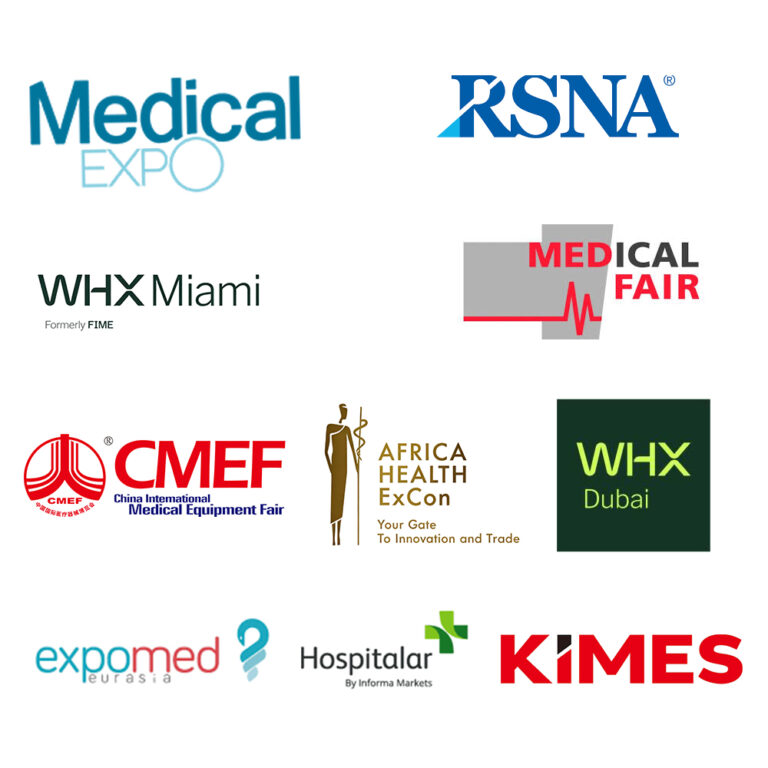 Exposiciones de equipos médicos