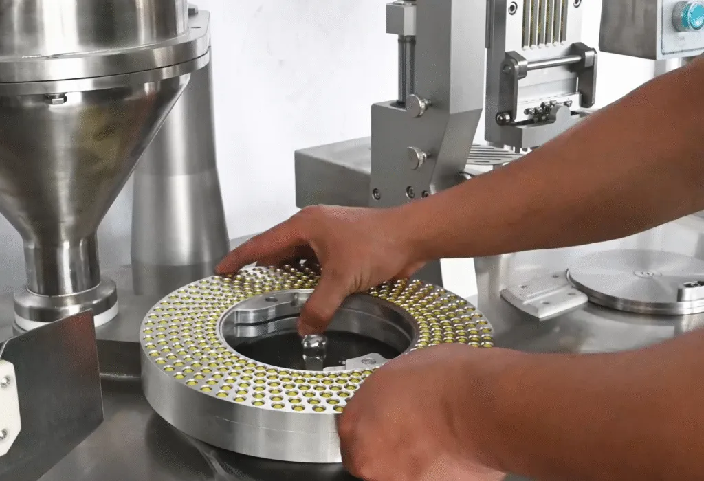 SOP for Capsule Filling Machine 8 Procédure opérationnelle standard (SOP) pour la machine de remplissage de capsules