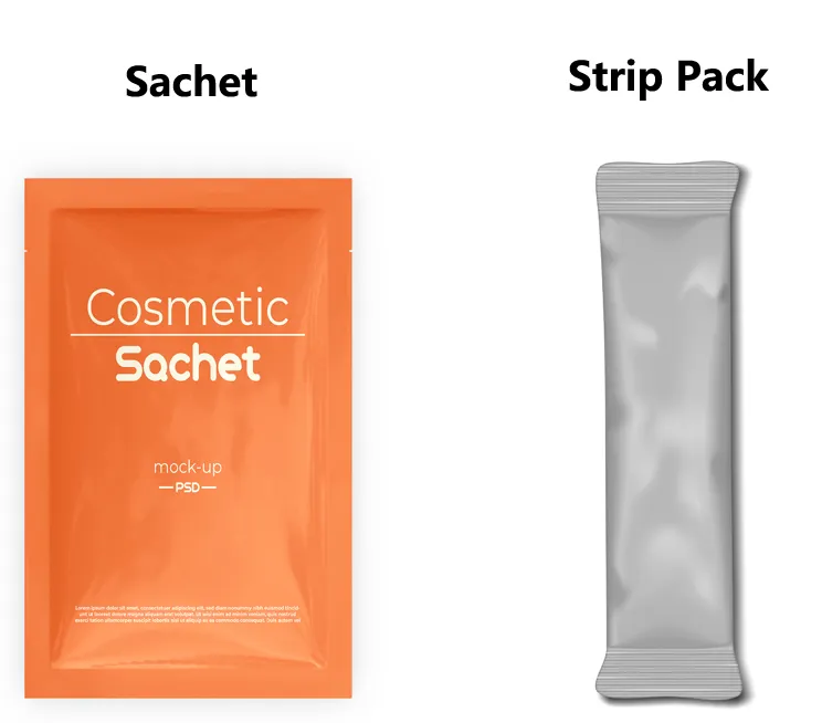 Sachets et bandes