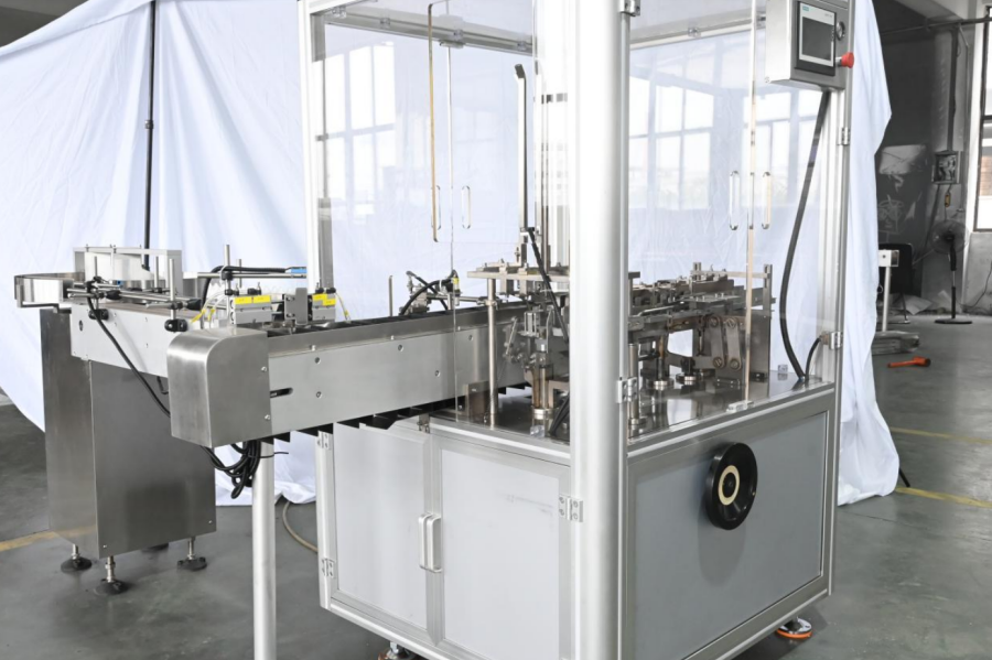 machine de cartonnage verticale