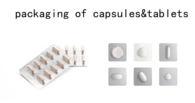 Types of Packaging of Tablets and Capsules| A Complete Guide 1 packaging of capsules&tablets