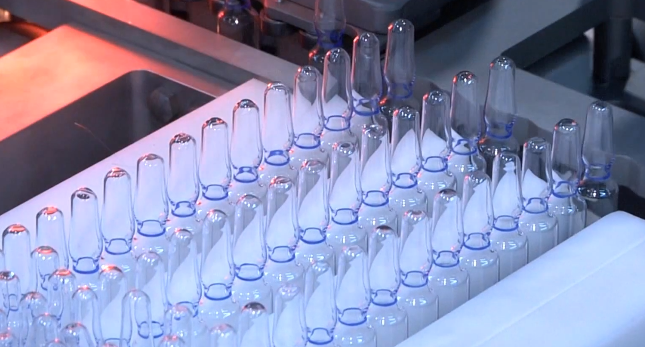 分離されたアンプル