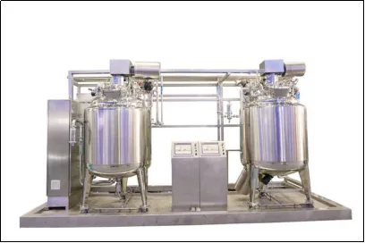 ¿Qué son las cápsulas de gelatina blanda fabricadas mediante el proceso de troquel rotativo? 4 Sistema de preparación y fusión de gelatina