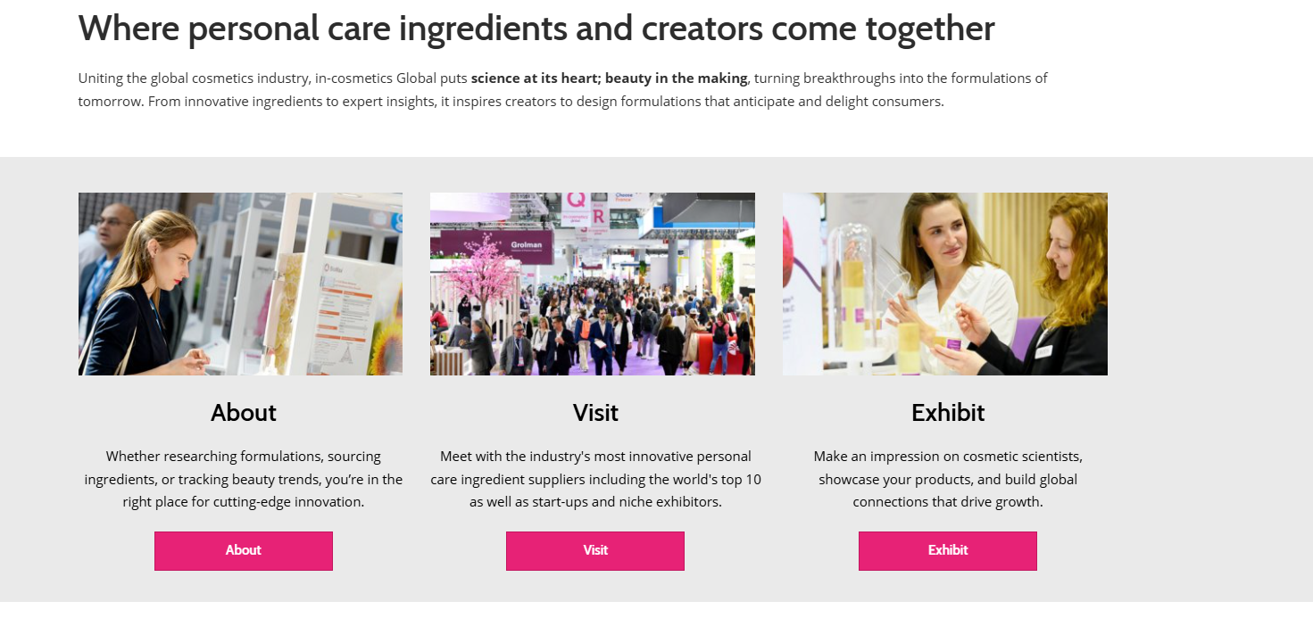 In-Cosmetics Global