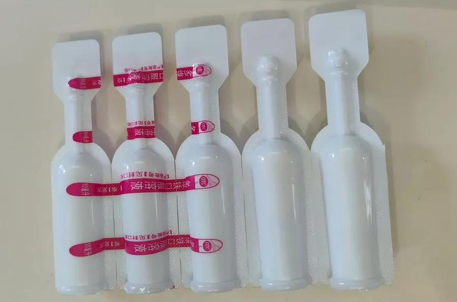 What is Plastic Ampoule? Why Choose over Glass 8 Plastic ampoules used for filling liquid skincare products.