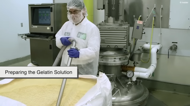 Préparation de la solution de gélatine