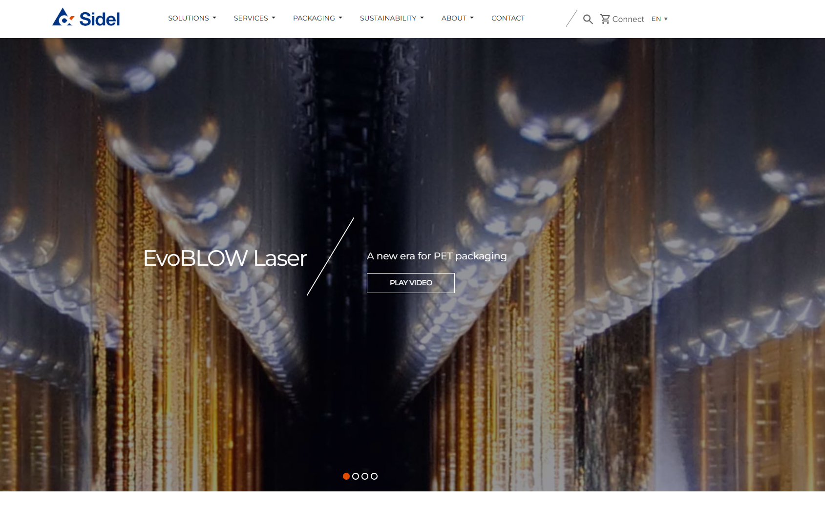Sitio web oficial de Sidel