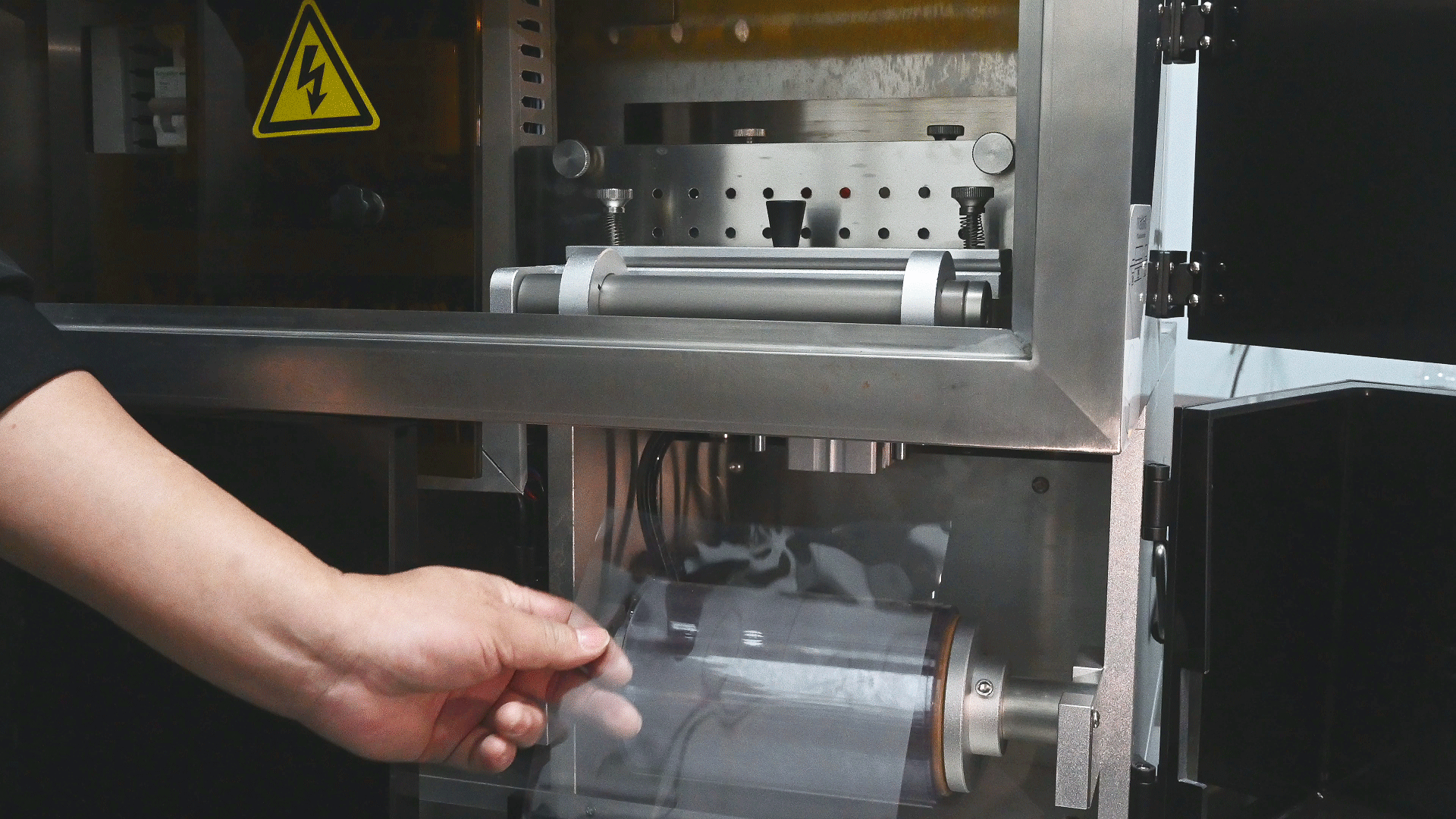 Loading PVC blister packaging materials