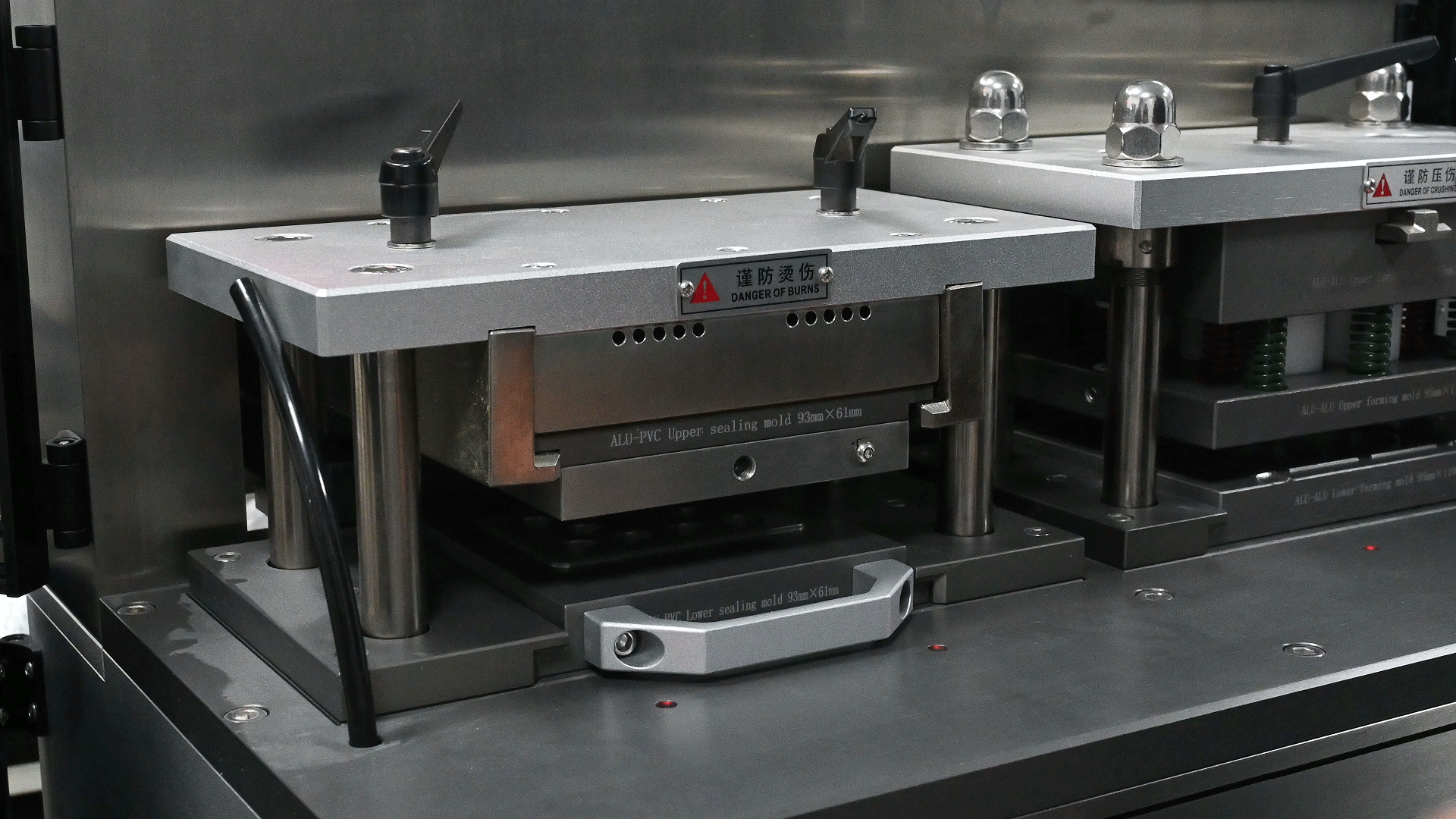 Placing capsules in the cavities