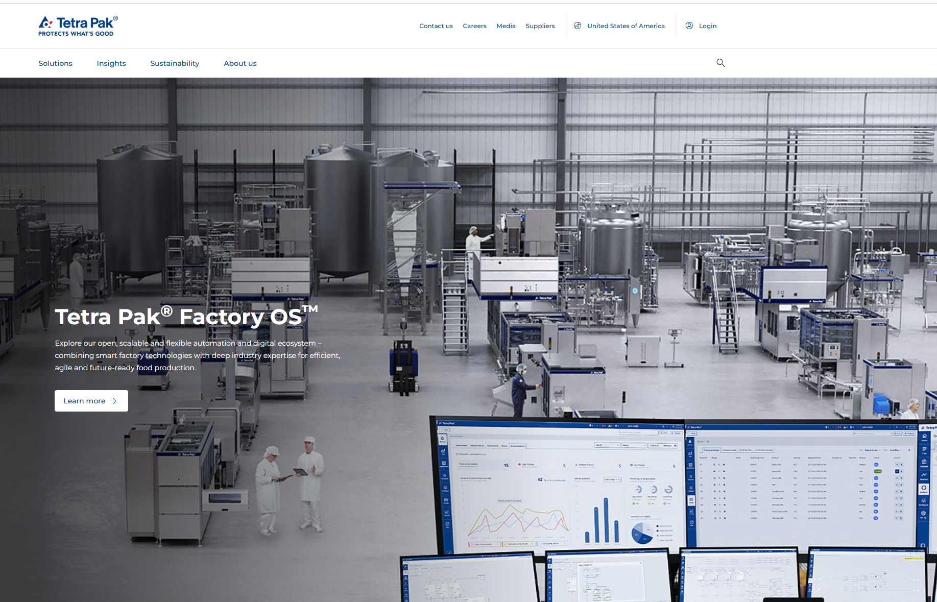 Sitio web oficial de Tetra Pak