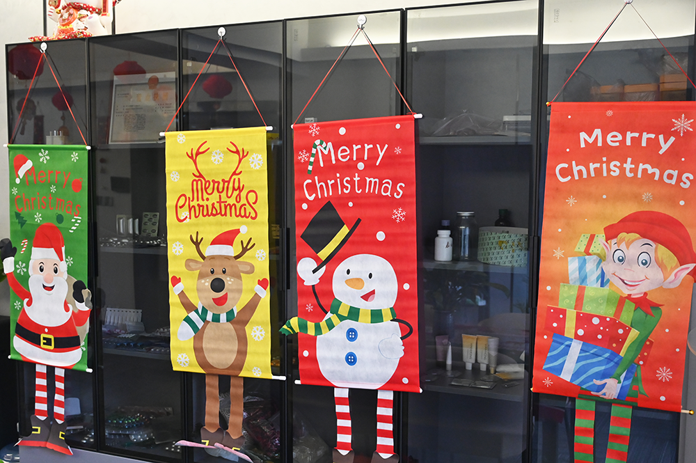 Cute Christmas cartoon characters