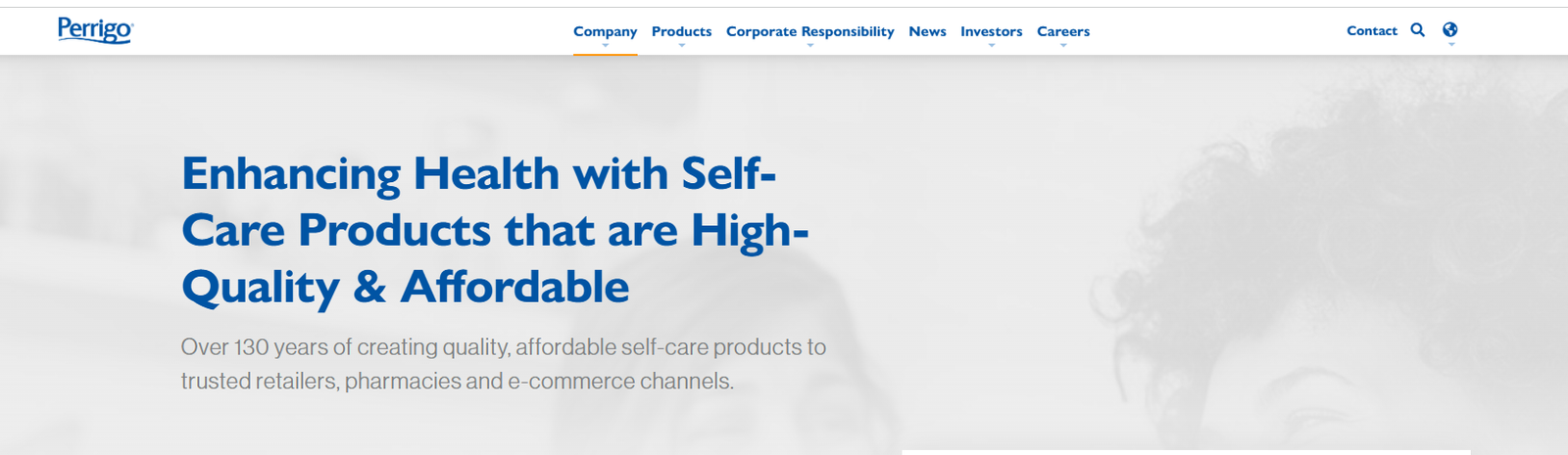 Perrigo Company plc Resmi Web Sitesi